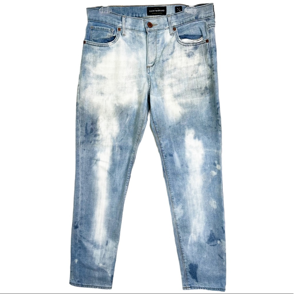 Lucky Brand Brooke Crop Bleached Out Jeans Women’s Size 6/28